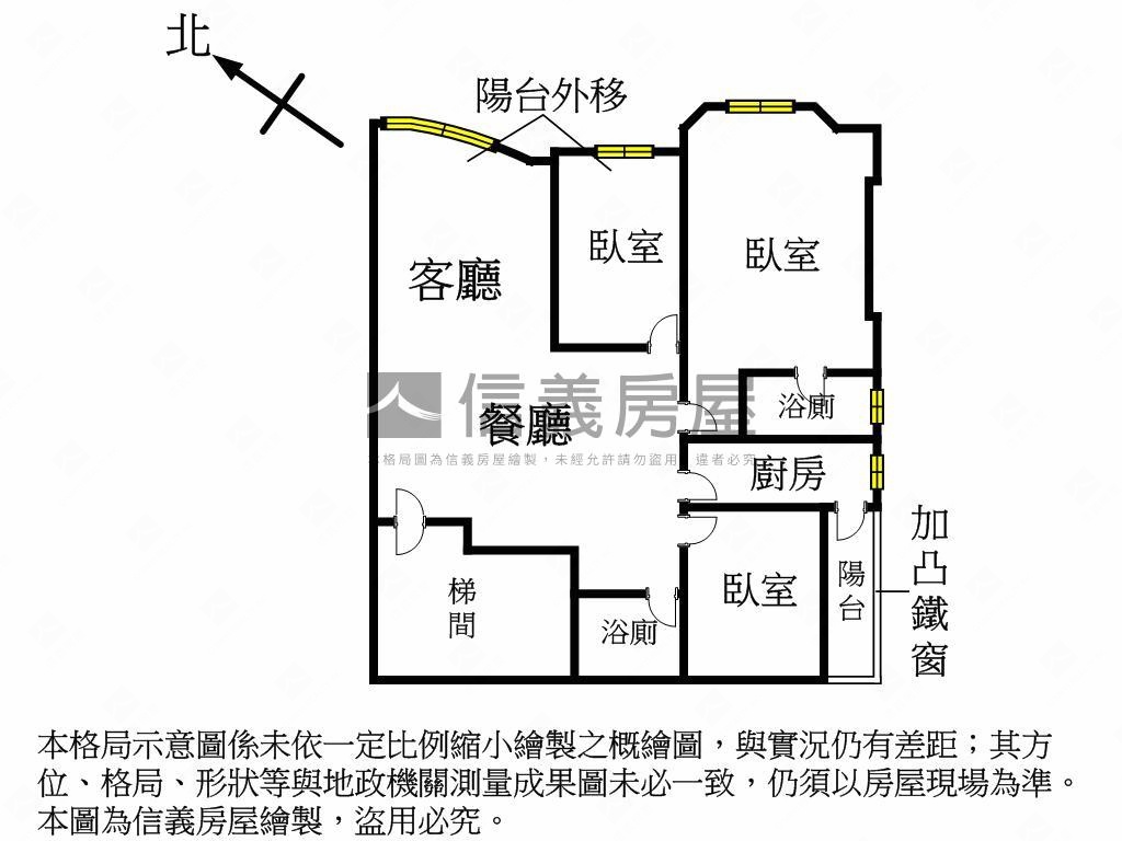 近景安雙捷運明亮三房車位房屋室內格局與周邊環境