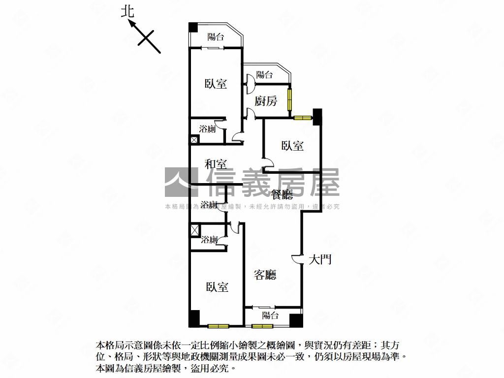 ★專約．捷運旁稀有雙主臥房屋室內格局與周邊環境