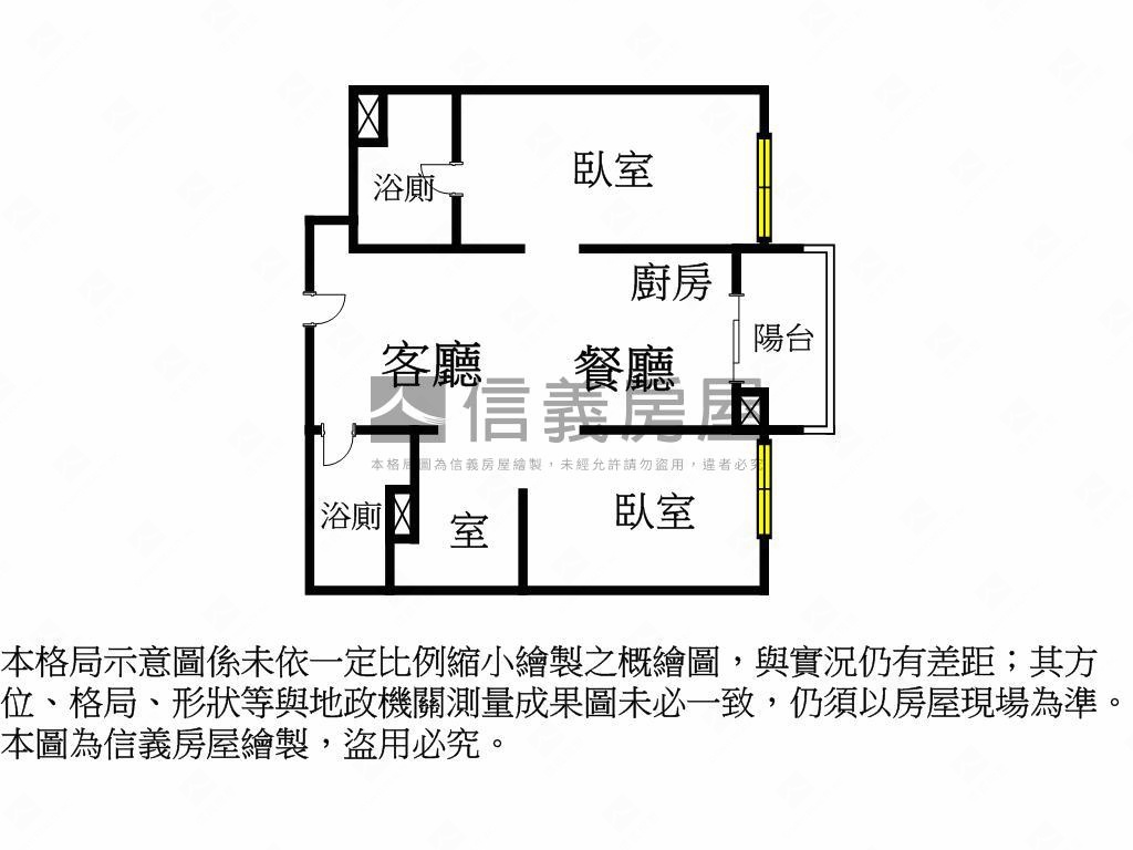 德杰羽森璽經典２房房屋室內格局與周邊環境