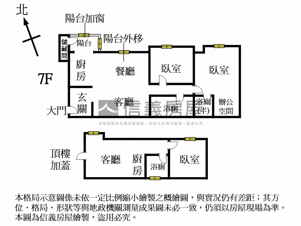 安和近捷運１０１景觀頂加房屋室內格局與周邊環境