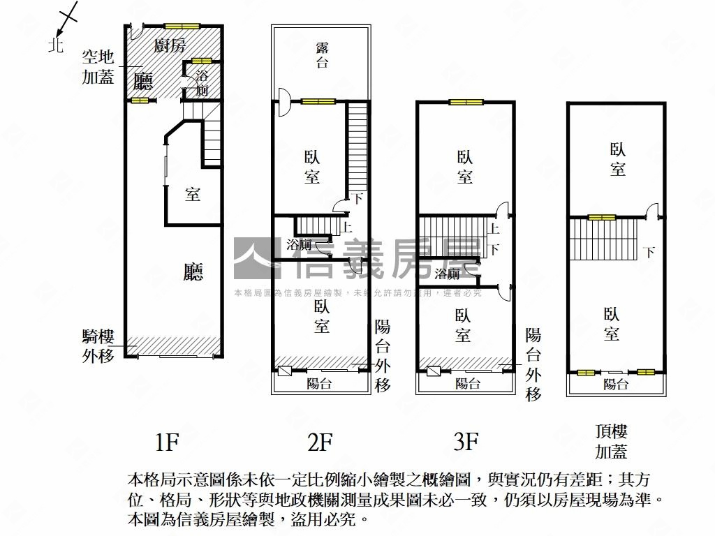 中華商圈孝親採光美透房屋室內格局與周邊環境