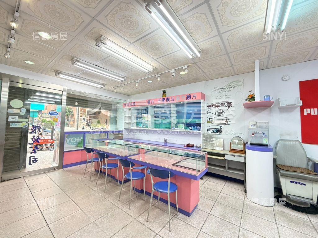 美村南路黃金稀有店面房屋室內格局與周邊環境