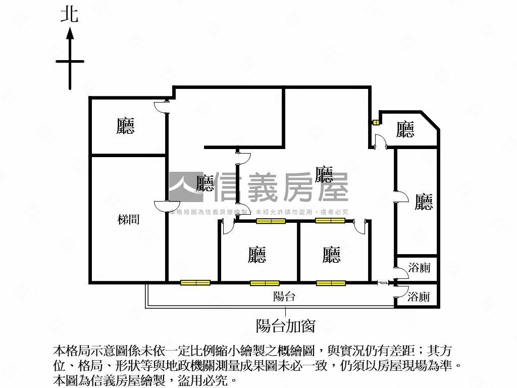 正忠明路大坪數商辦✨房屋室內格局與周邊環境