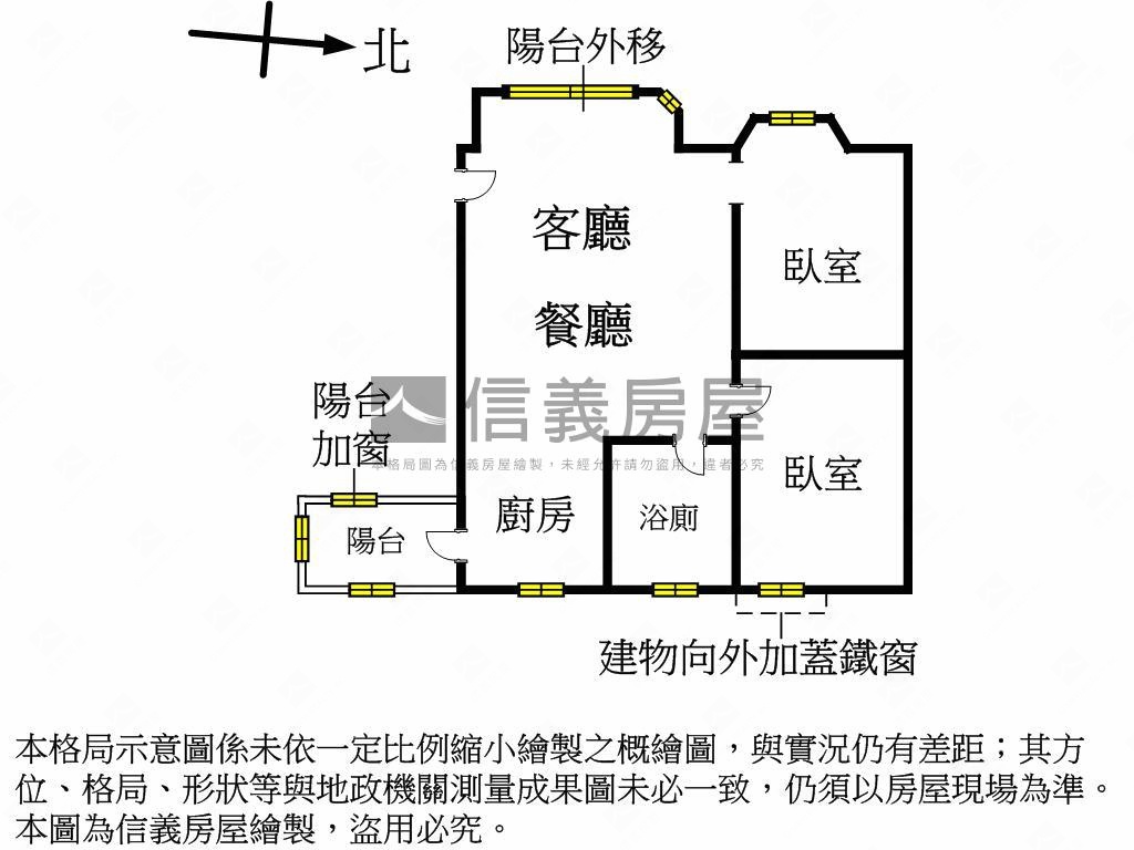 近車站河景時尚電梯兩房房屋室內格局與周邊環境