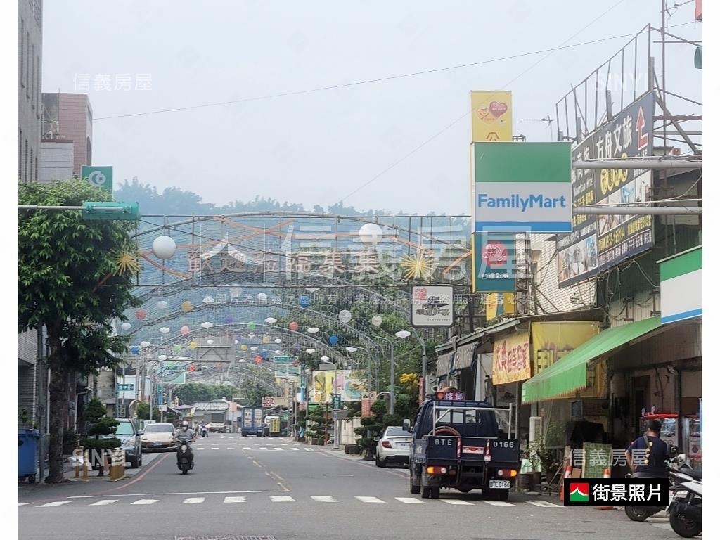 集集鎮中心民生路邊透天房屋室內格局與周邊環境