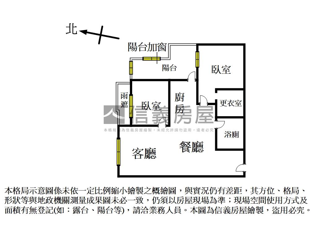 冠德新世界２房車位房屋室內格局與周邊環境