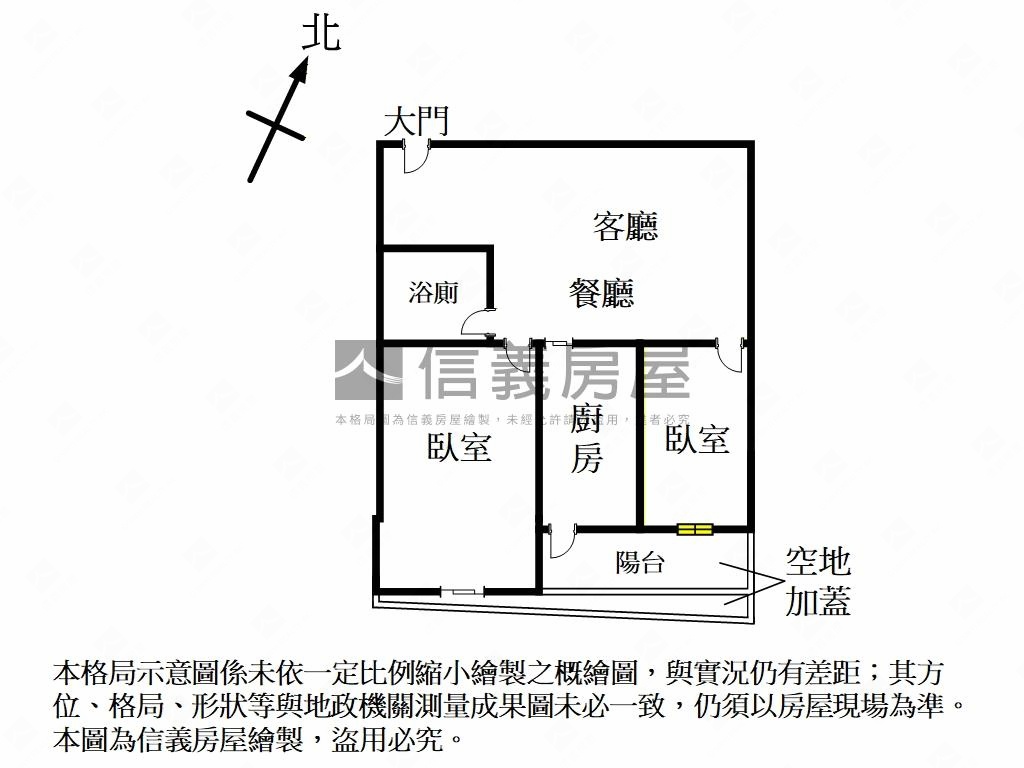 力璞學‧稀有挑高兩房車位房屋室內格局與周邊環境
