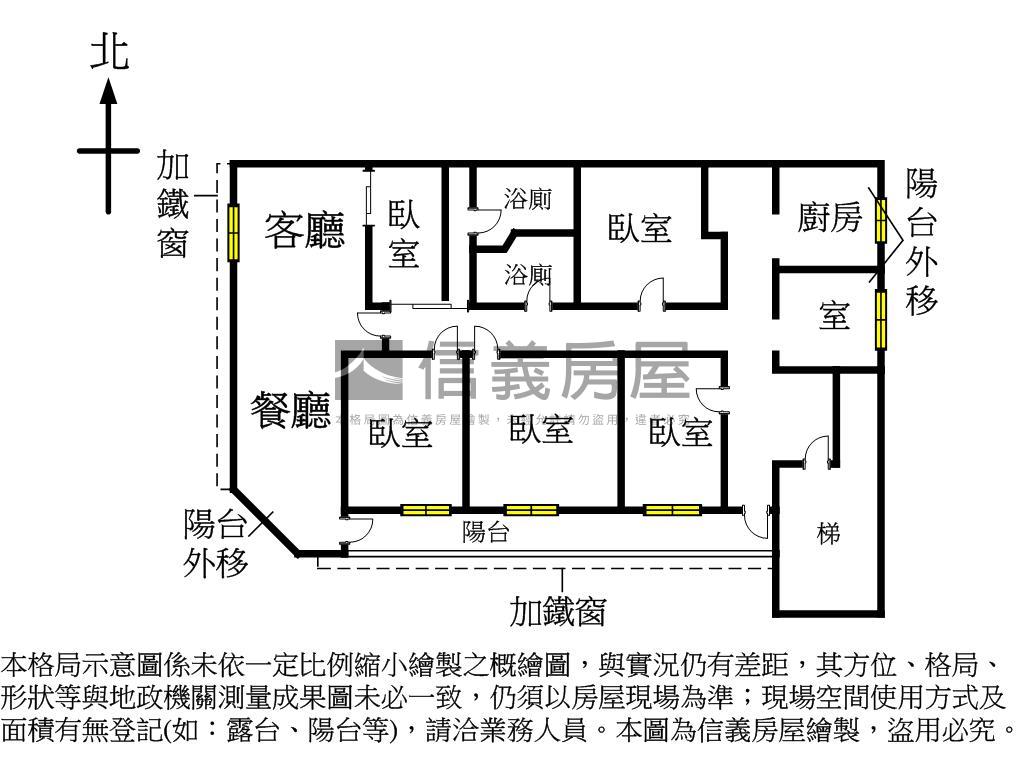 翡翠名宮㊔敦化學區五房房屋室內格局與周邊環境