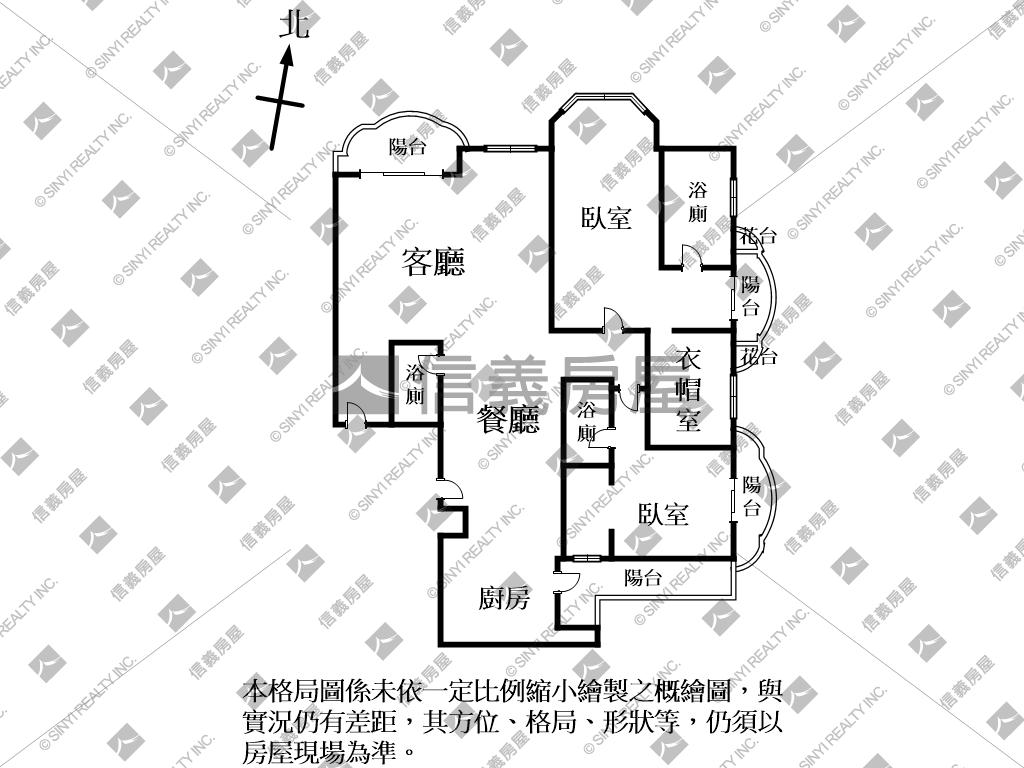 至善天下．高樓景觀戶房屋室內格局與周邊環境