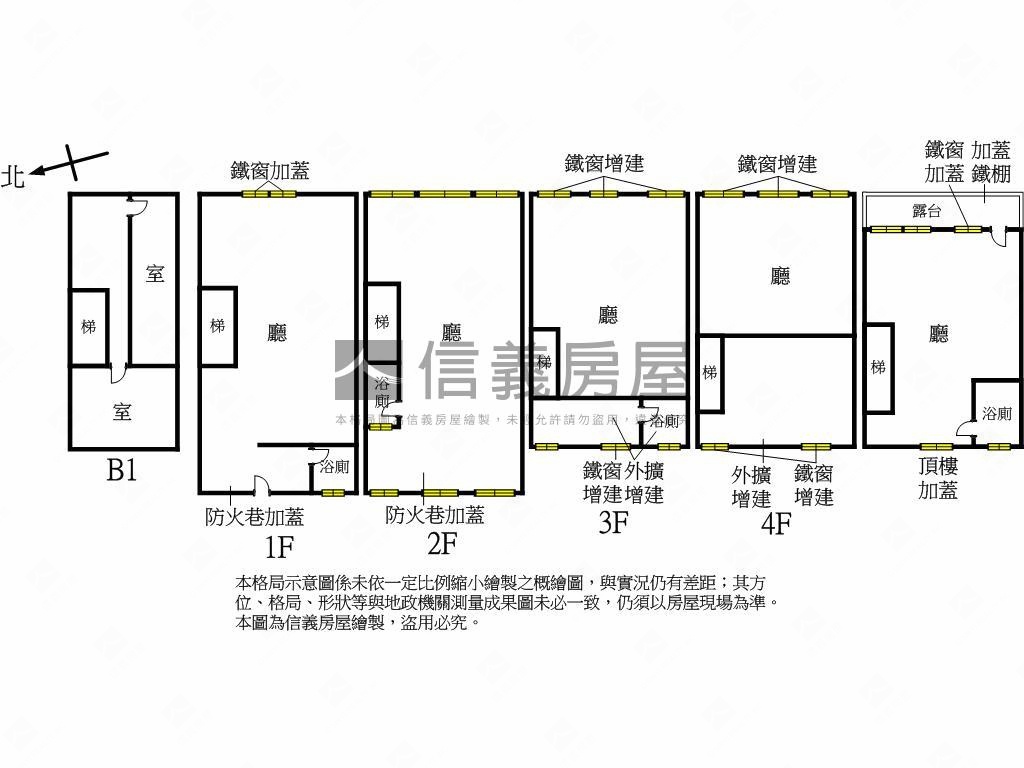 西門商四金透天房屋室內格局與周邊環境
