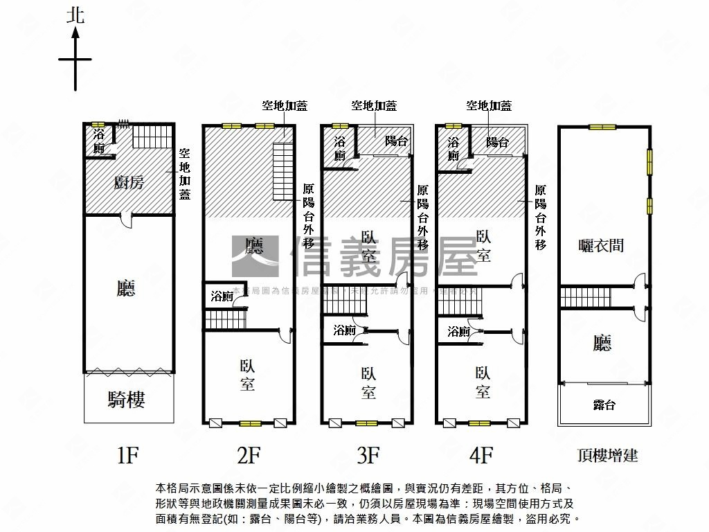 近學校建平九街大空間透天房屋室內格局與周邊環境