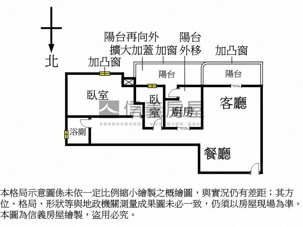 祕密花園正精美兩房房屋室內格局與周邊環境