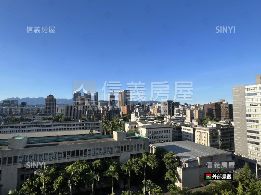 面附中校園前棟高樓景觀房屋室內格局與周邊環境