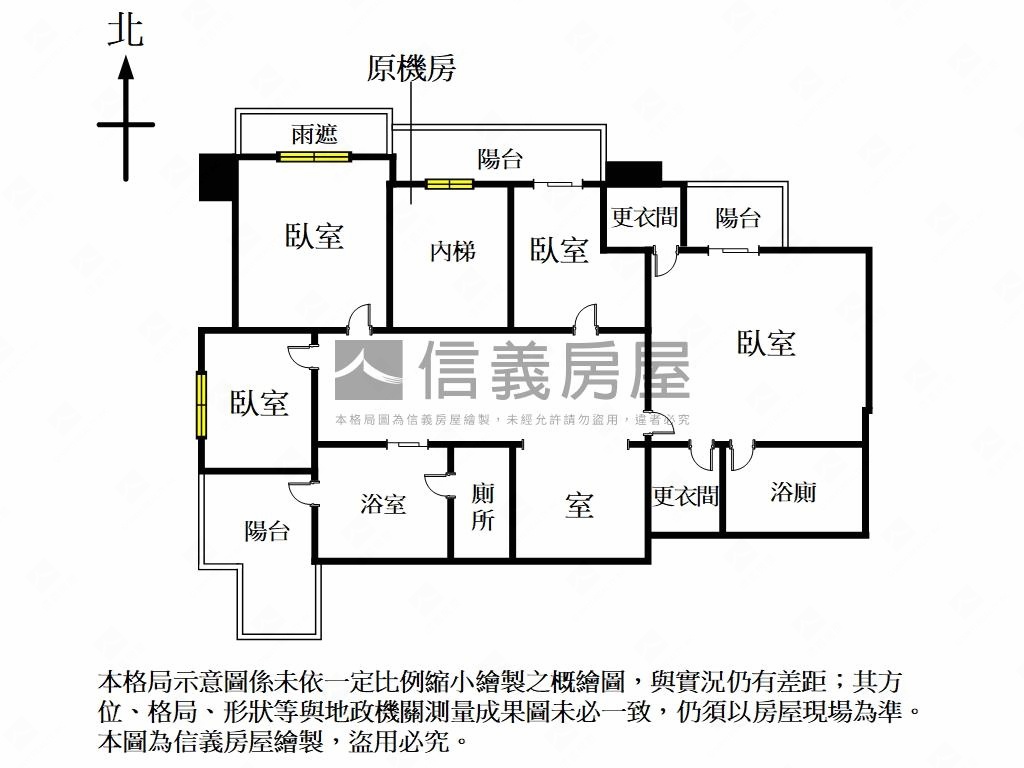 極美層峰大戶Ｂ房屋室內格局與周邊環境