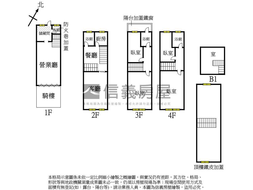 建功商圈正興路透店房屋室內格局與周邊環境