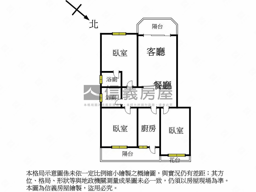 主推．新莊捷運電梯三房房屋室內格局與周邊環境