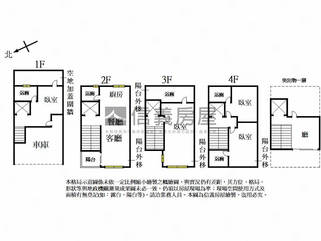 過洋居電梯別墅獨立車庫房屋室內格局與周邊環境