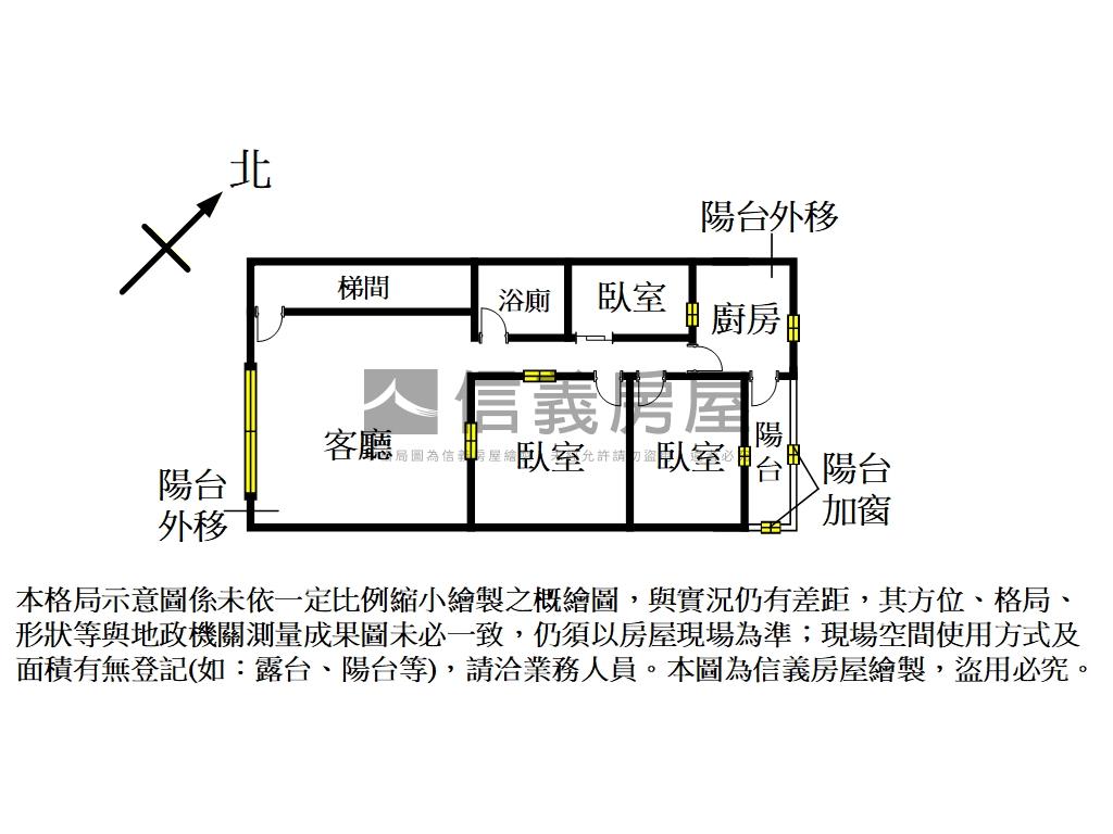 大觀路‧二樓優質空間房屋室內格局與周邊環境