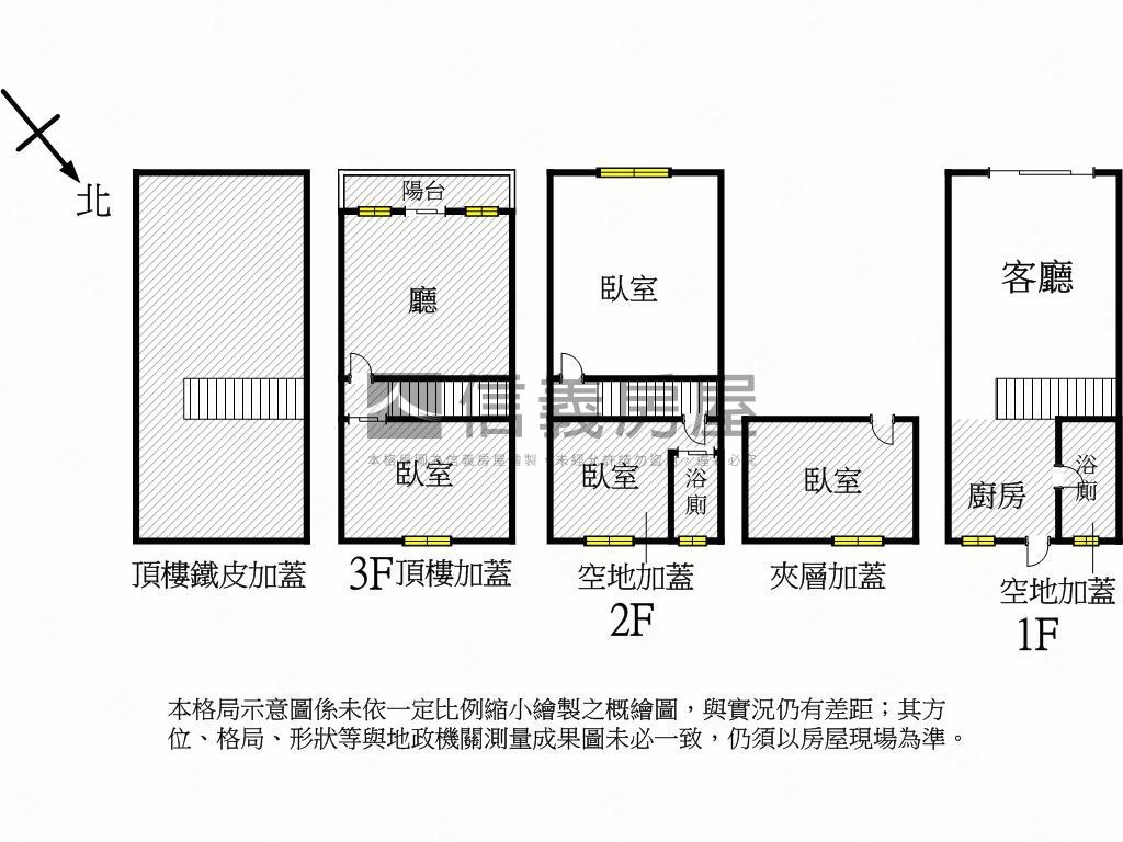 五甲商圈活巷透天房屋室內格局與周邊環境