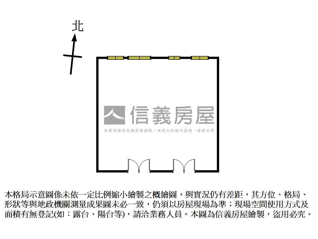 擎天雙星方正店鋪Ａ房屋室內格局與周邊環境