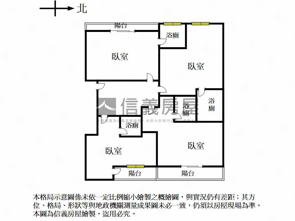 興大收租４套房房屋室內格局與周邊環境