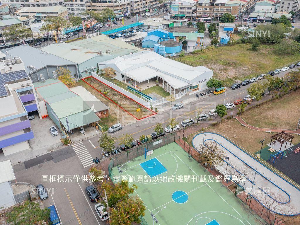 烏日公園三街臨路土地房屋室內格局與周邊環境