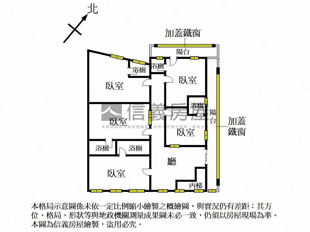 北投出租套房［五樓］房屋室內格局與周邊環境