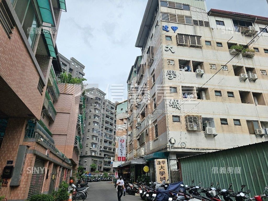 逢甲大學城店面＋４套房房屋室內格局與周邊環境