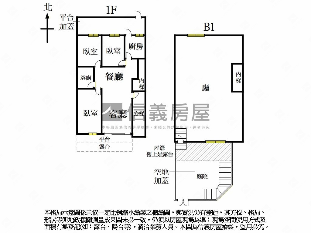 象山口爺爺建築的避風港房屋室內格局與周邊環境