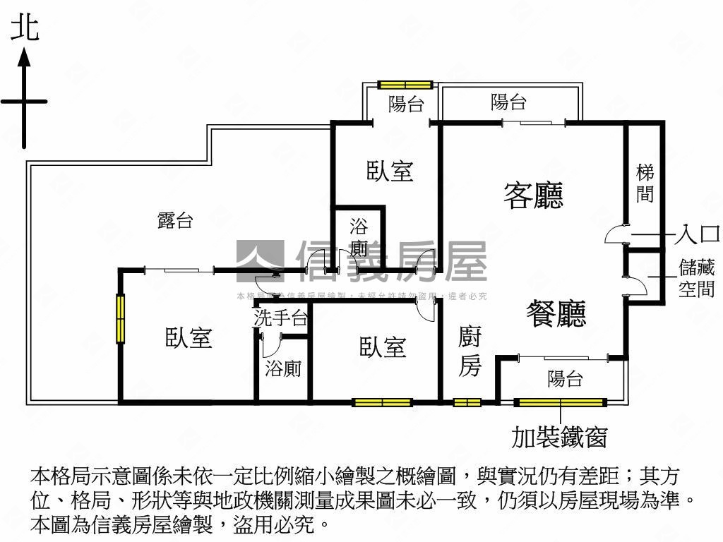 度假日光宅大三房附車位房屋室內格局與周邊環境