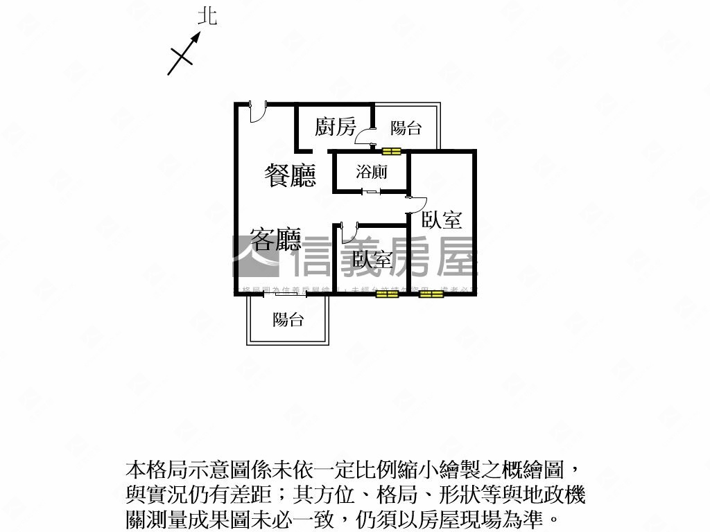 溫馨裝潢兩房平車房屋室內格局與周邊環境