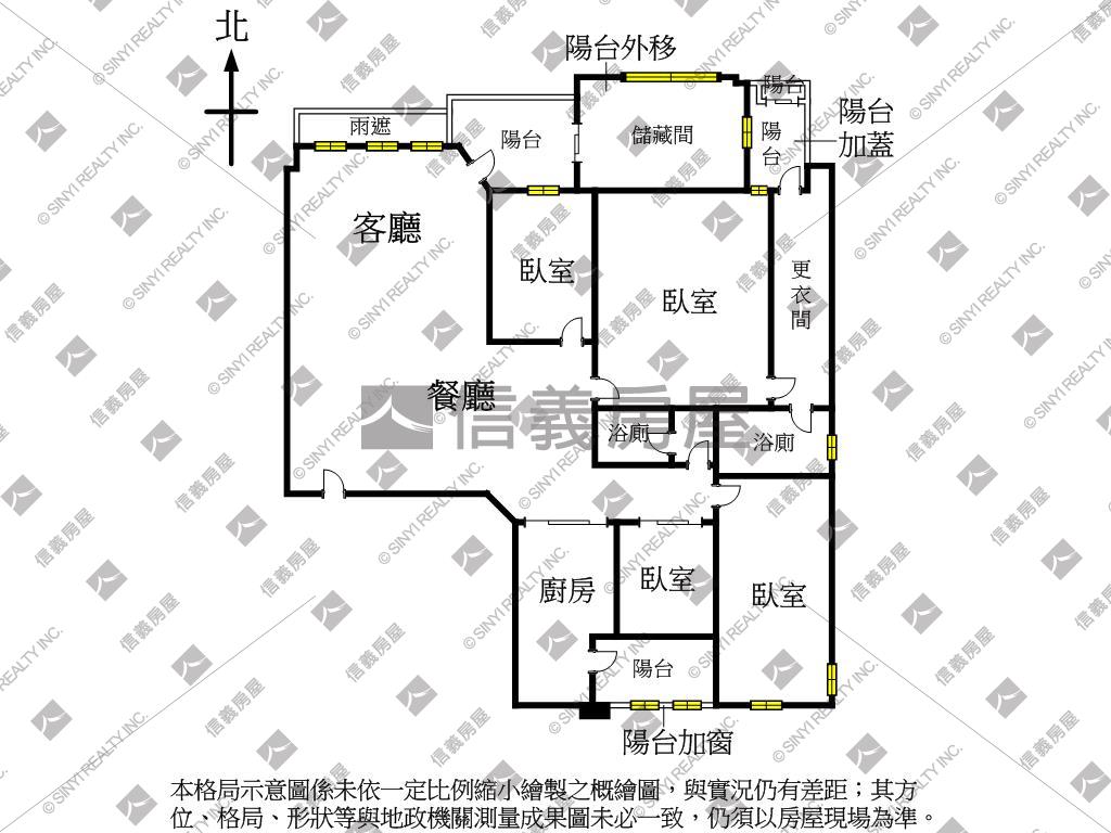 水公園‧萬坪景觀‧四房房屋室內格局與周邊環境