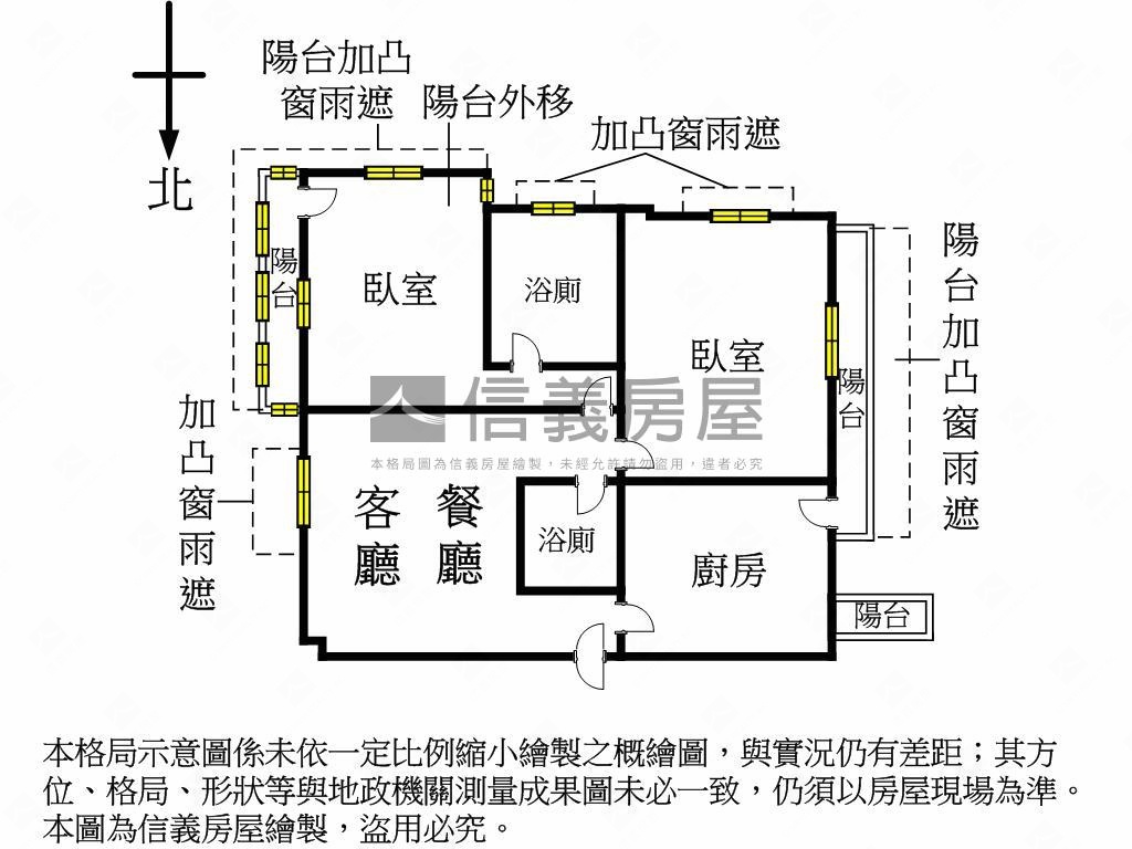 近古亭捷運站電梯二房房屋室內格局與周邊環境
