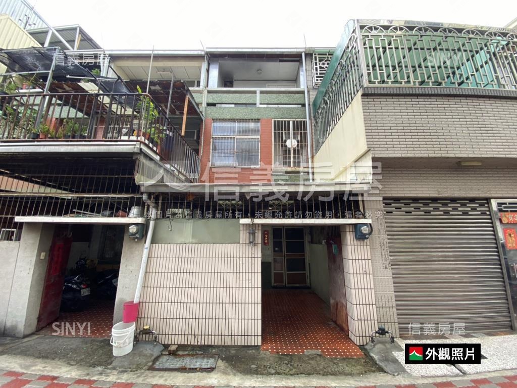 南紡對面巷內傳統透天房屋室內格局與周邊環境
