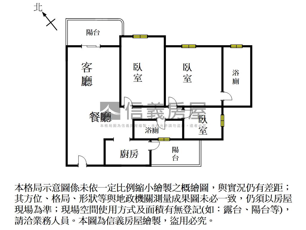 ★近北區樹梢【三房平車】房屋室內格局與周邊環境