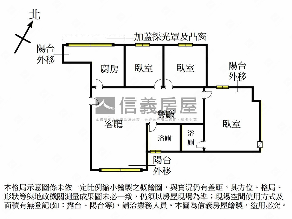 我的家三房平車房屋室內格局與周邊環境