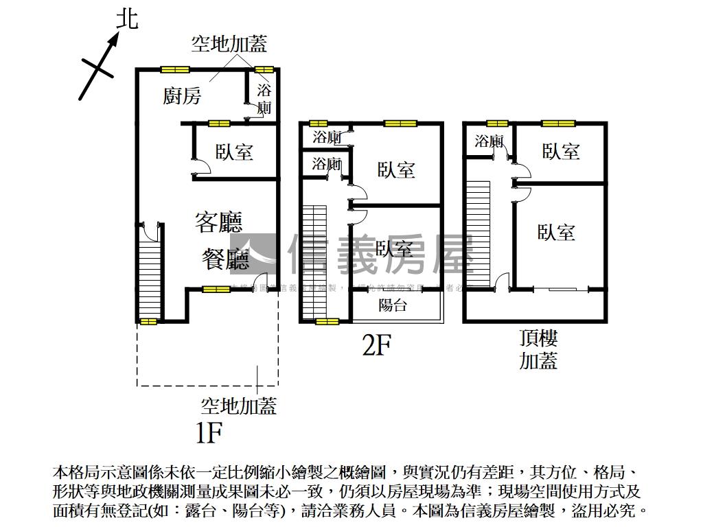 近樹孝有整理透天房屋室內格局與周邊環境
