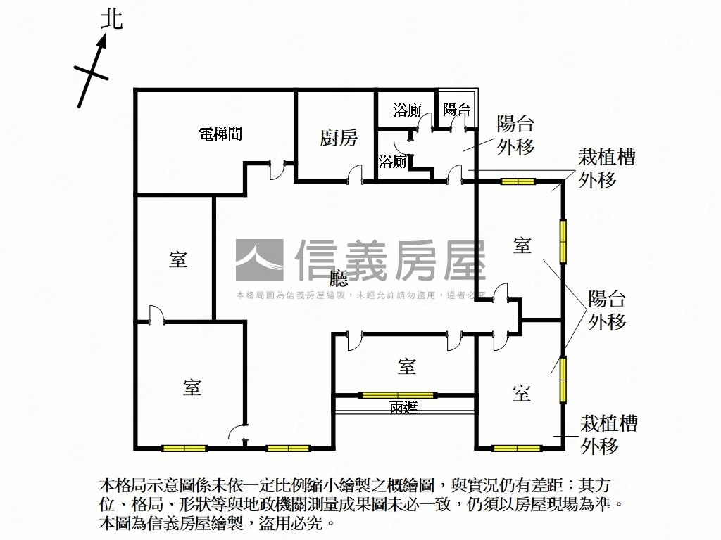 家美國際高樓山景美辦公房屋室內格局與周邊環境