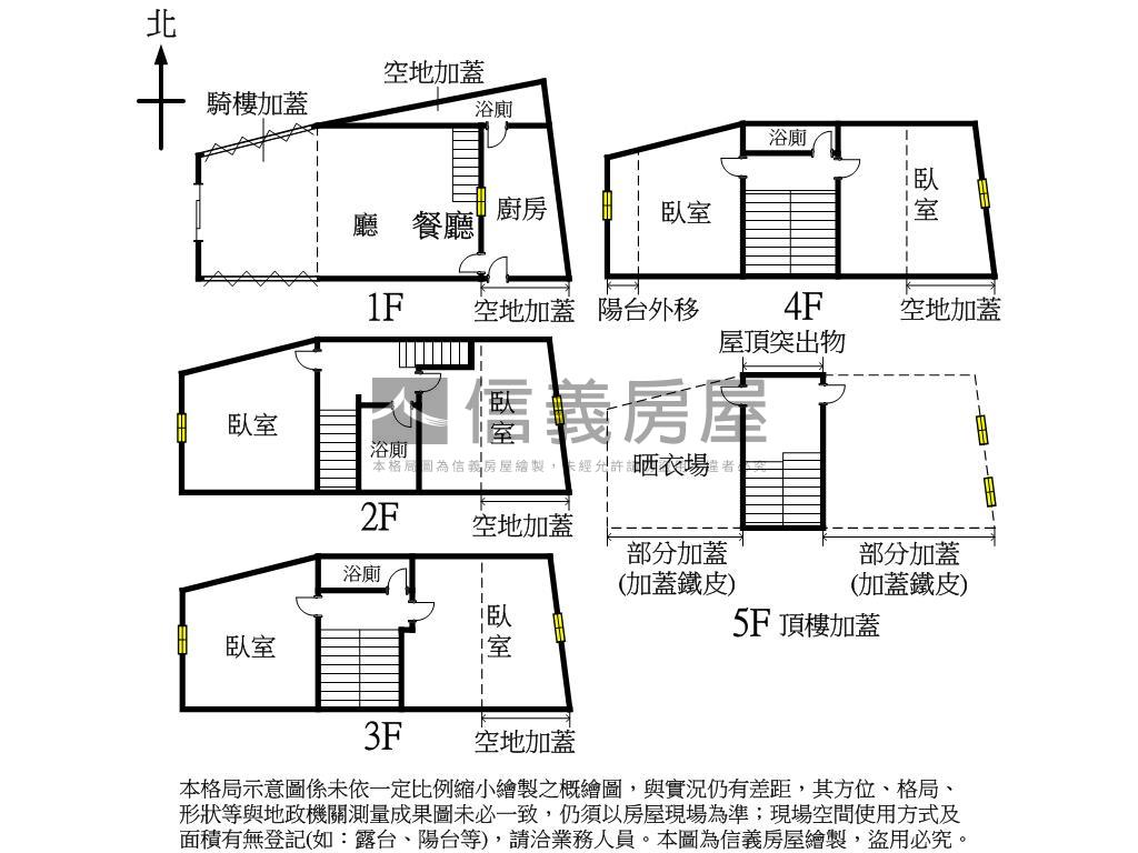 北區柳川收租透店房屋室內格局與周邊環境