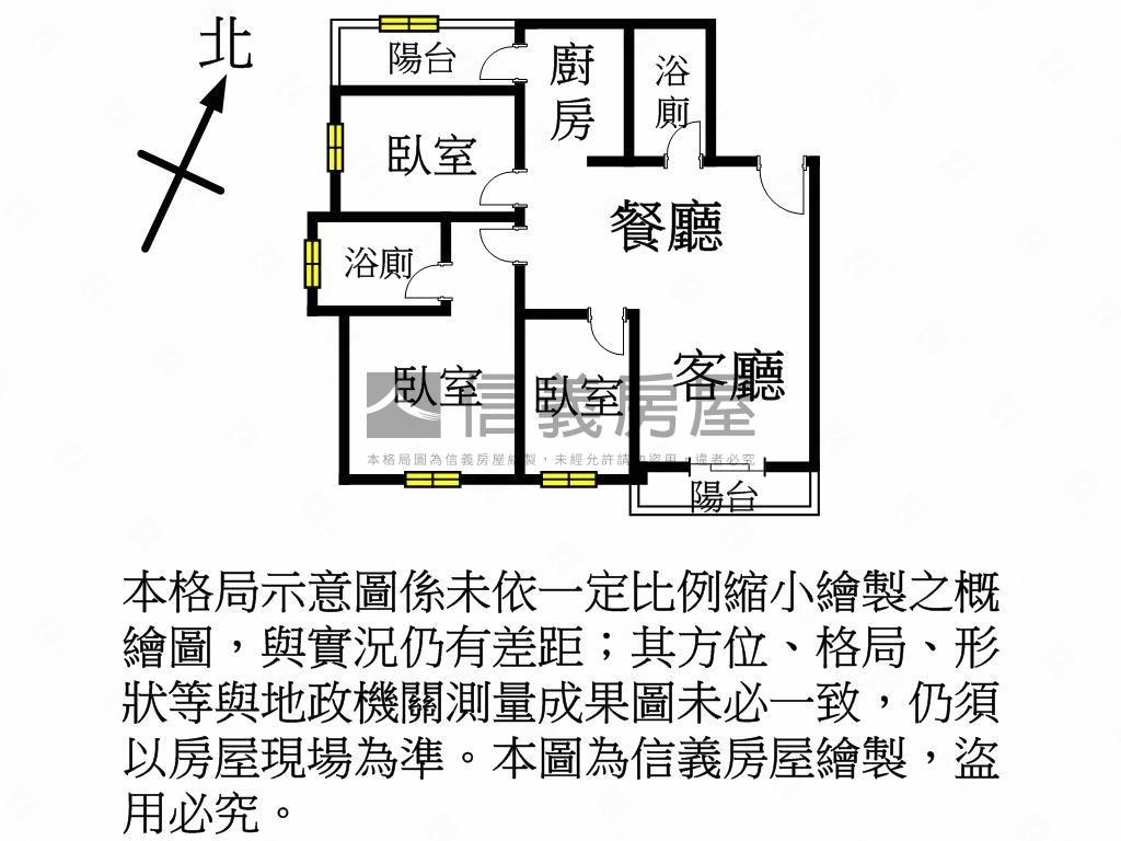 大園區新園街視野三房車位房屋室內格局與周邊環境