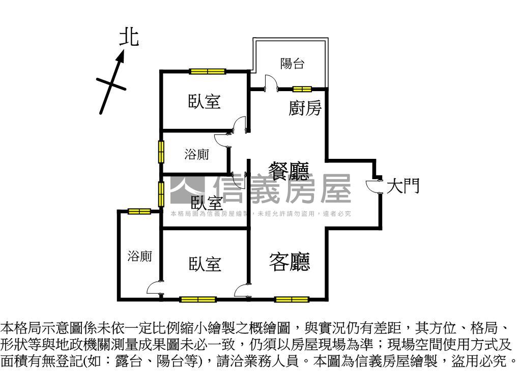達新東匯˙晴光三房房屋室內格局與周邊環境
