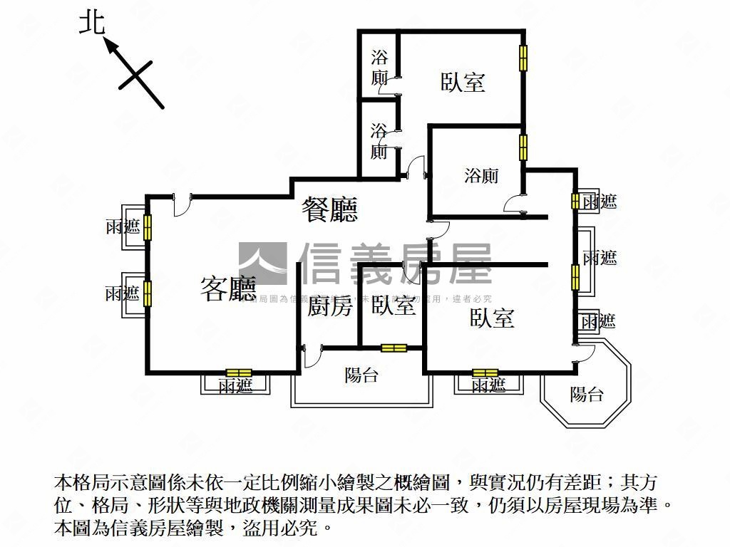 頂配美術傳奇三房雙平車房屋室內格局與周邊環境