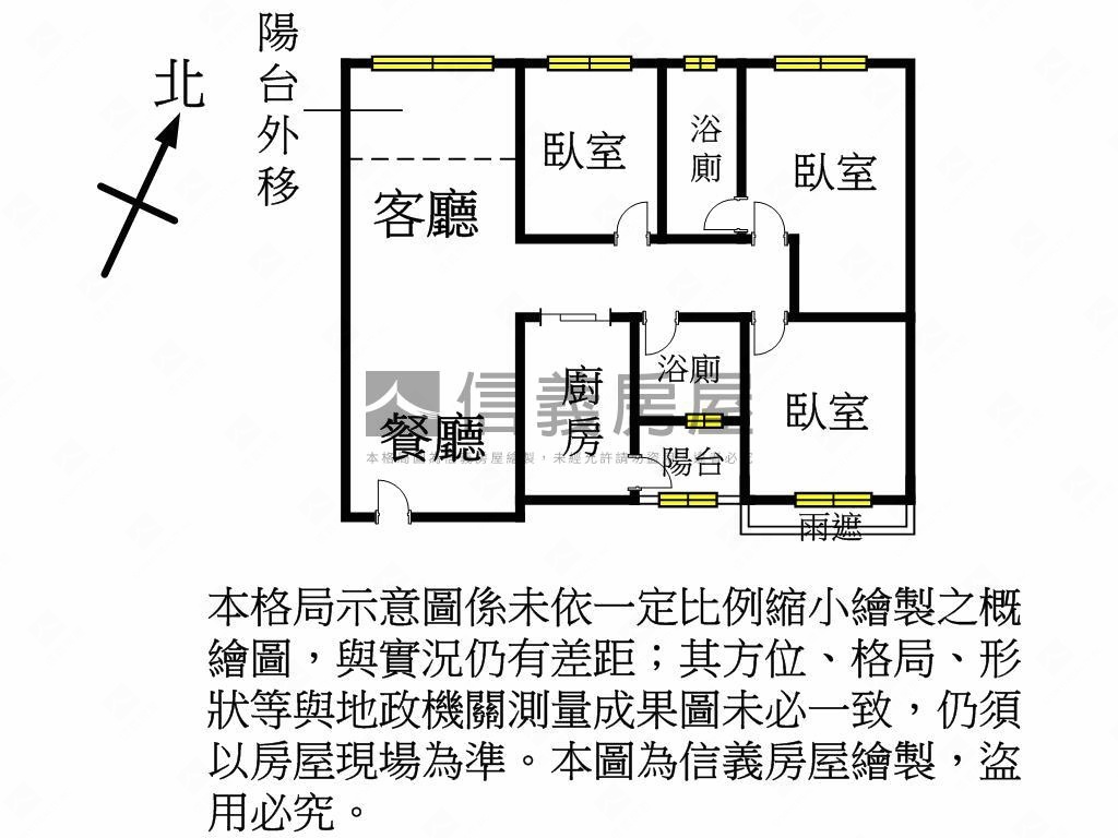 歡樂家庭－美裝潢３房車位房屋室內格局與周邊環境