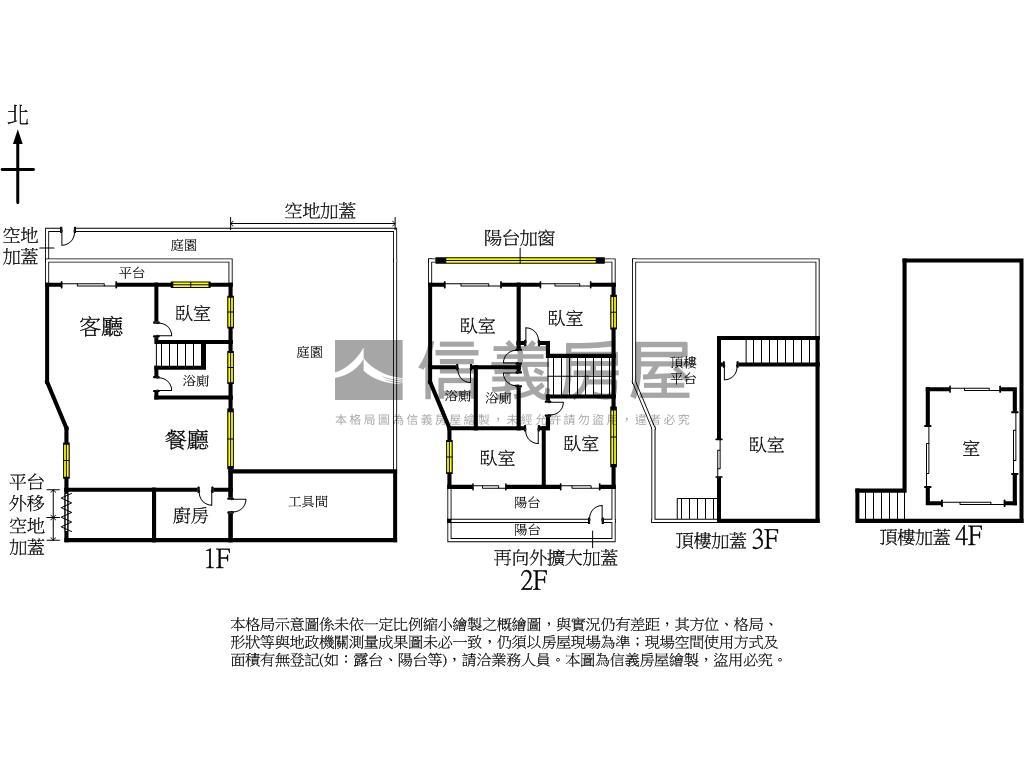 稀有大地坪邊間傳家透天房屋室內格局與周邊環境