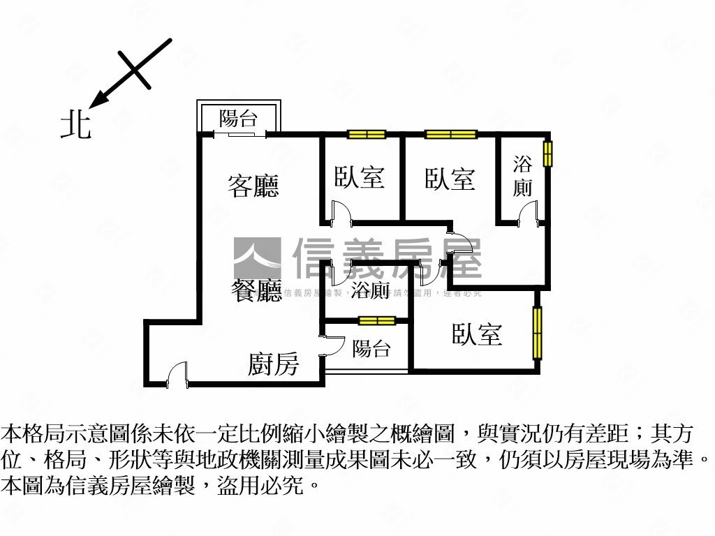 近６８全新視野三房有車位房屋室內格局與周邊環境