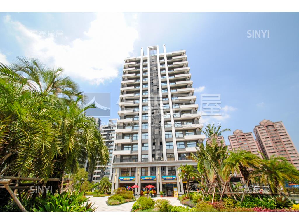 超級花園稀有Ｂ１車位房屋室內格局與周邊環境