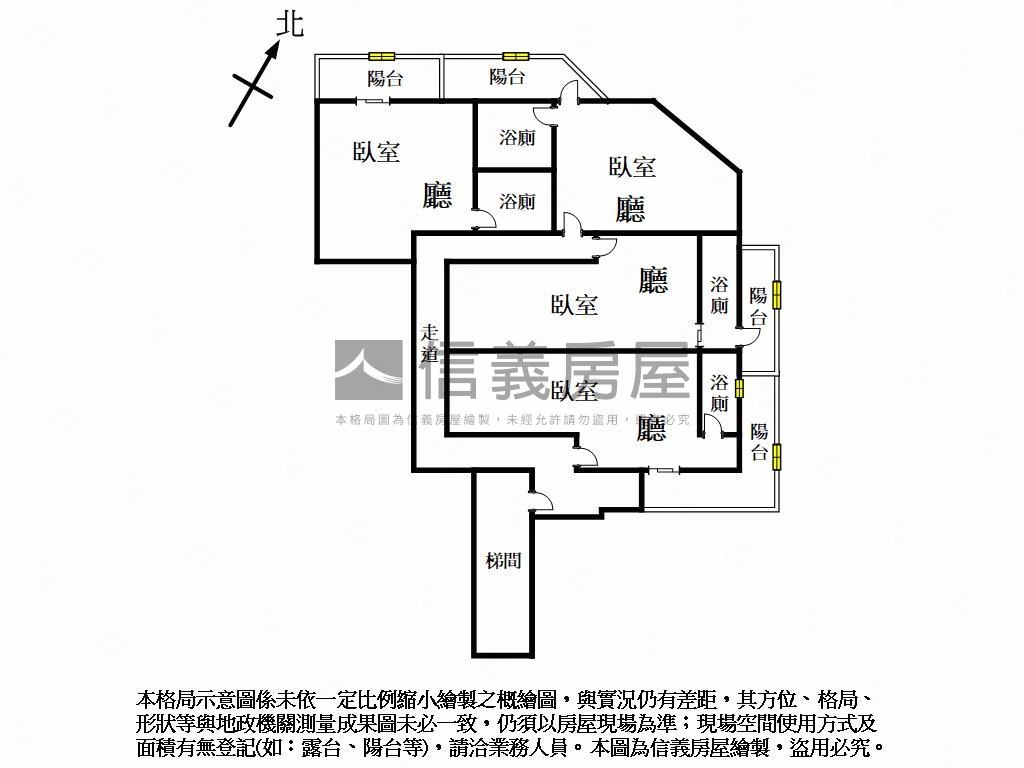 近中山醫收租四套房房屋室內格局與周邊環境