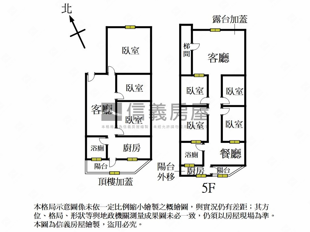 永豐公園頂加大空間房屋室內格局與周邊環境