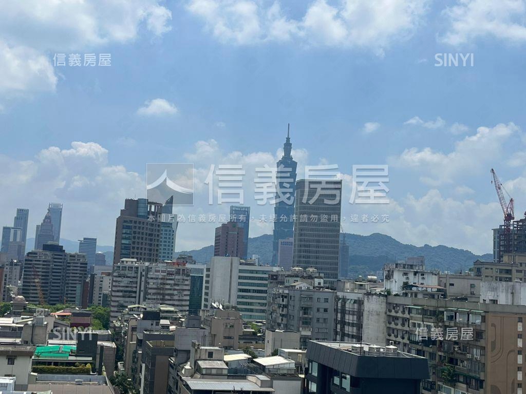 大安名人巷＞１０１景觀戶房屋室內格局與周邊環境