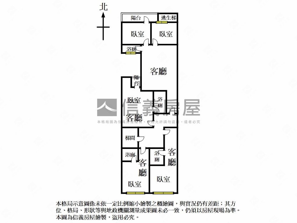中山捷運電梯美屋房屋室內格局與周邊環境
